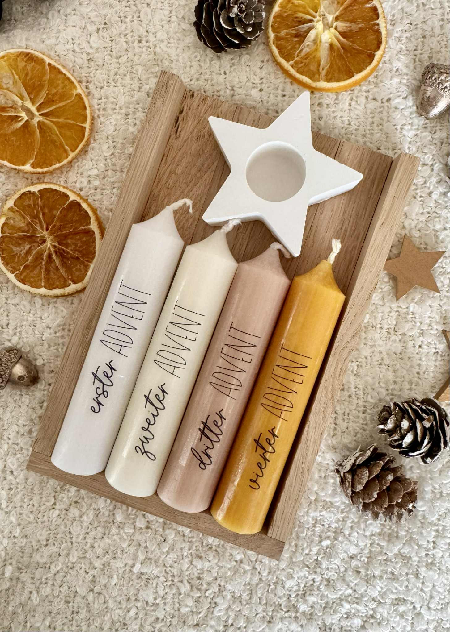 Advent - Kerzenset