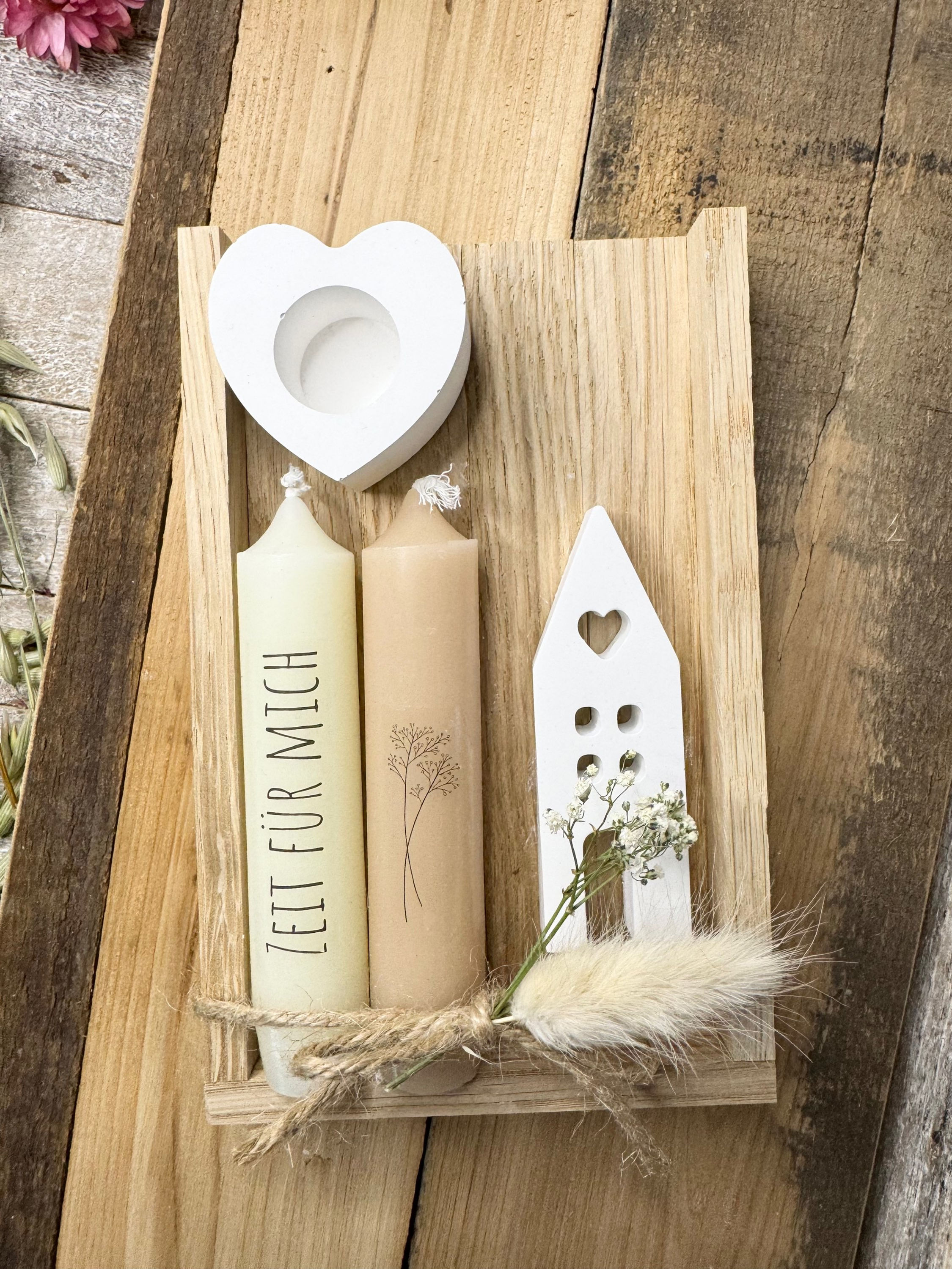 Zeit für mich - Kerzenset