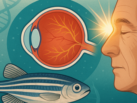 Cécité : retrouver la vue grâce à l'enseignement du poisson-zèbre, une découverte prometteuse