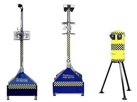 3 security towers