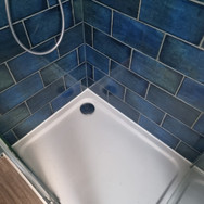 shower tray installation