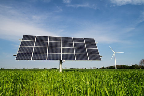 free standing solar panel