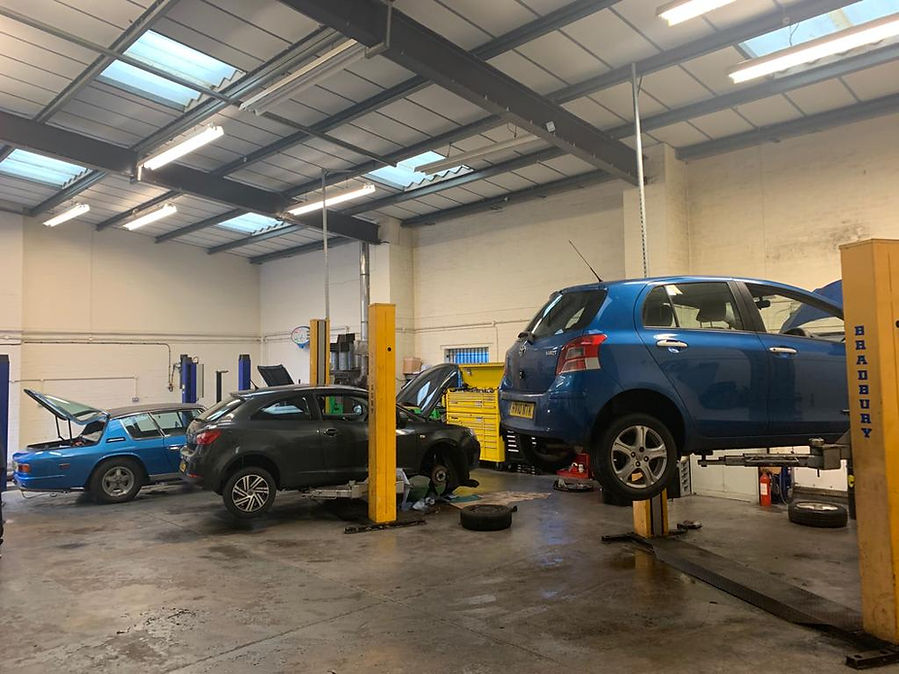 Andover Car Service Garage Interior