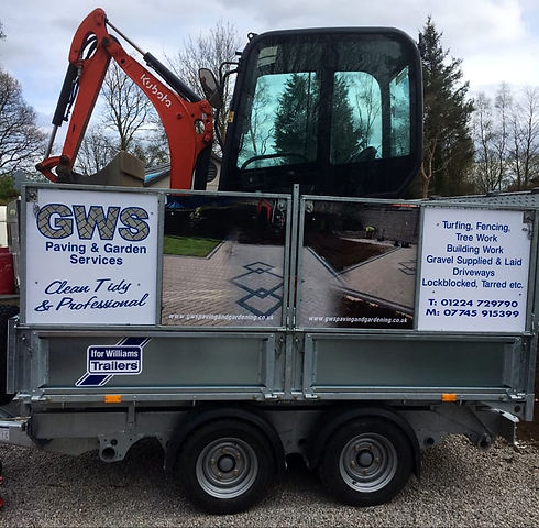 GWS paving van