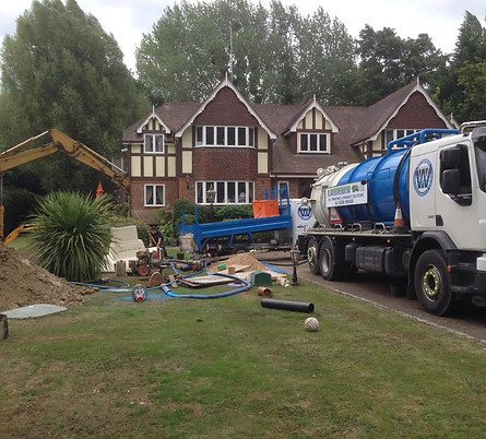 Drainage installation