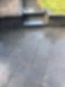 freshly laid paving