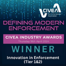Winner of a Defining modern enforcement award