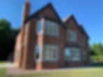House with stone cills