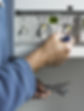 gas safe technician testing boiler