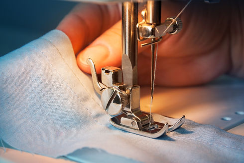 sewing machine close up