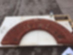 semi circle brick header