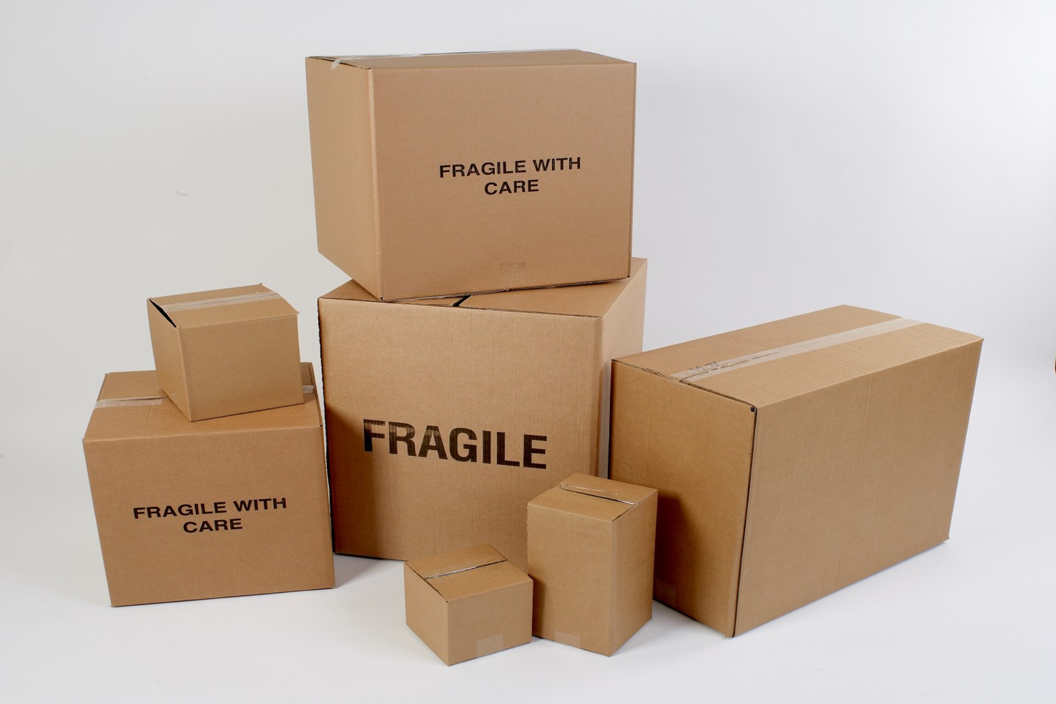 Cardboard boxes