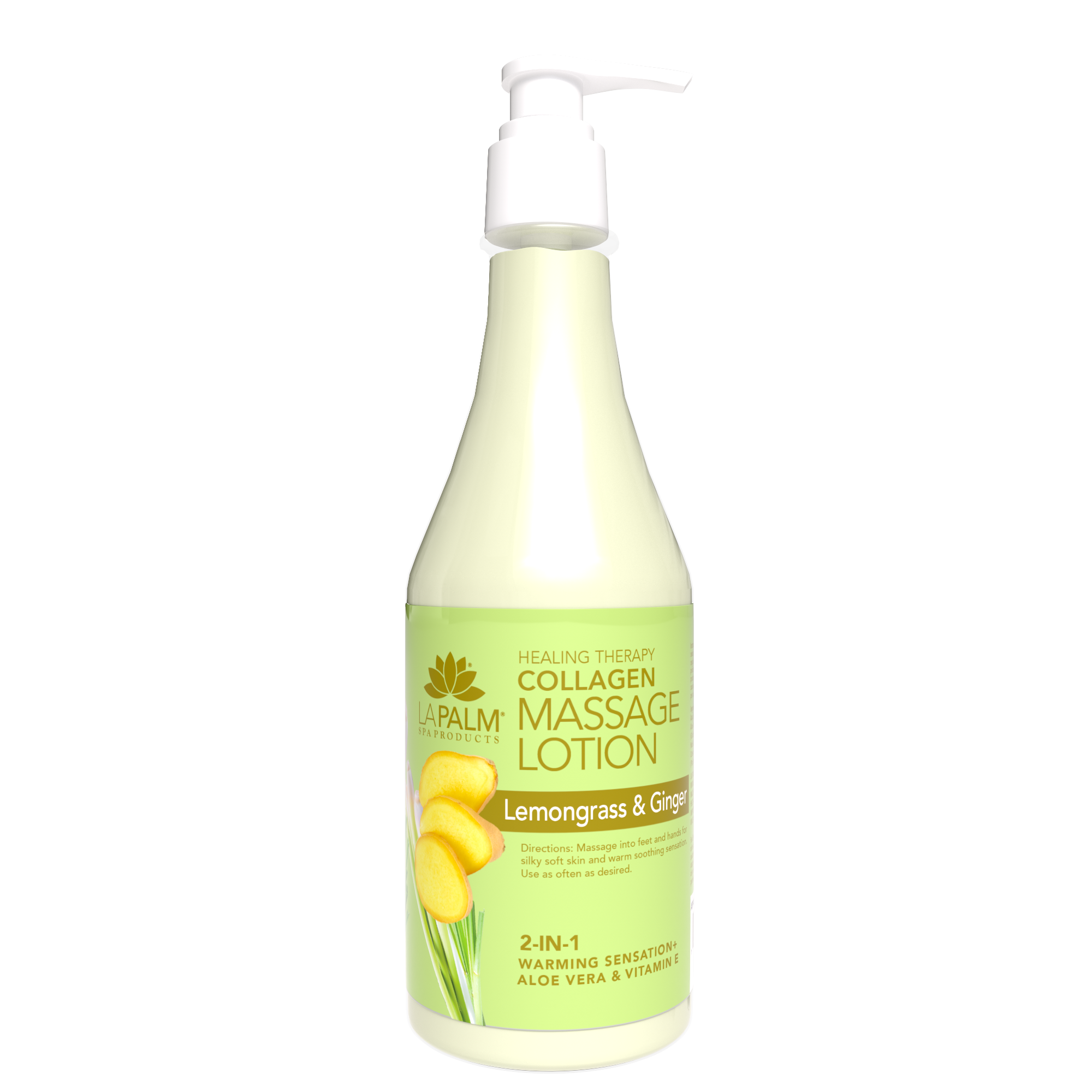 La Palm Lotion Lemongrass & Ginger