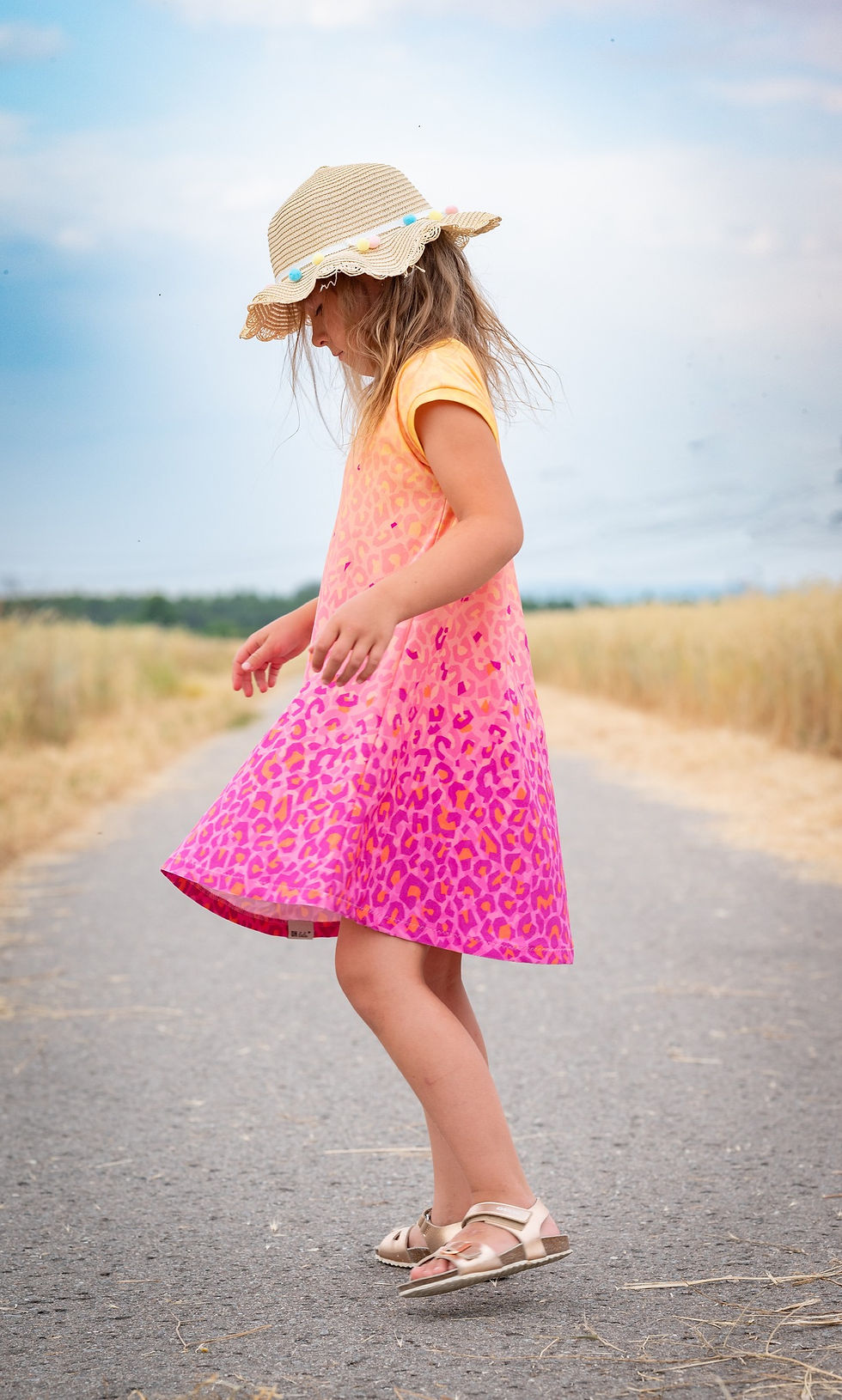 Miniaturbild: E-Book Schnittmuster BLAUREGEN KIDS Kleid Gr.56/62 - 164/170