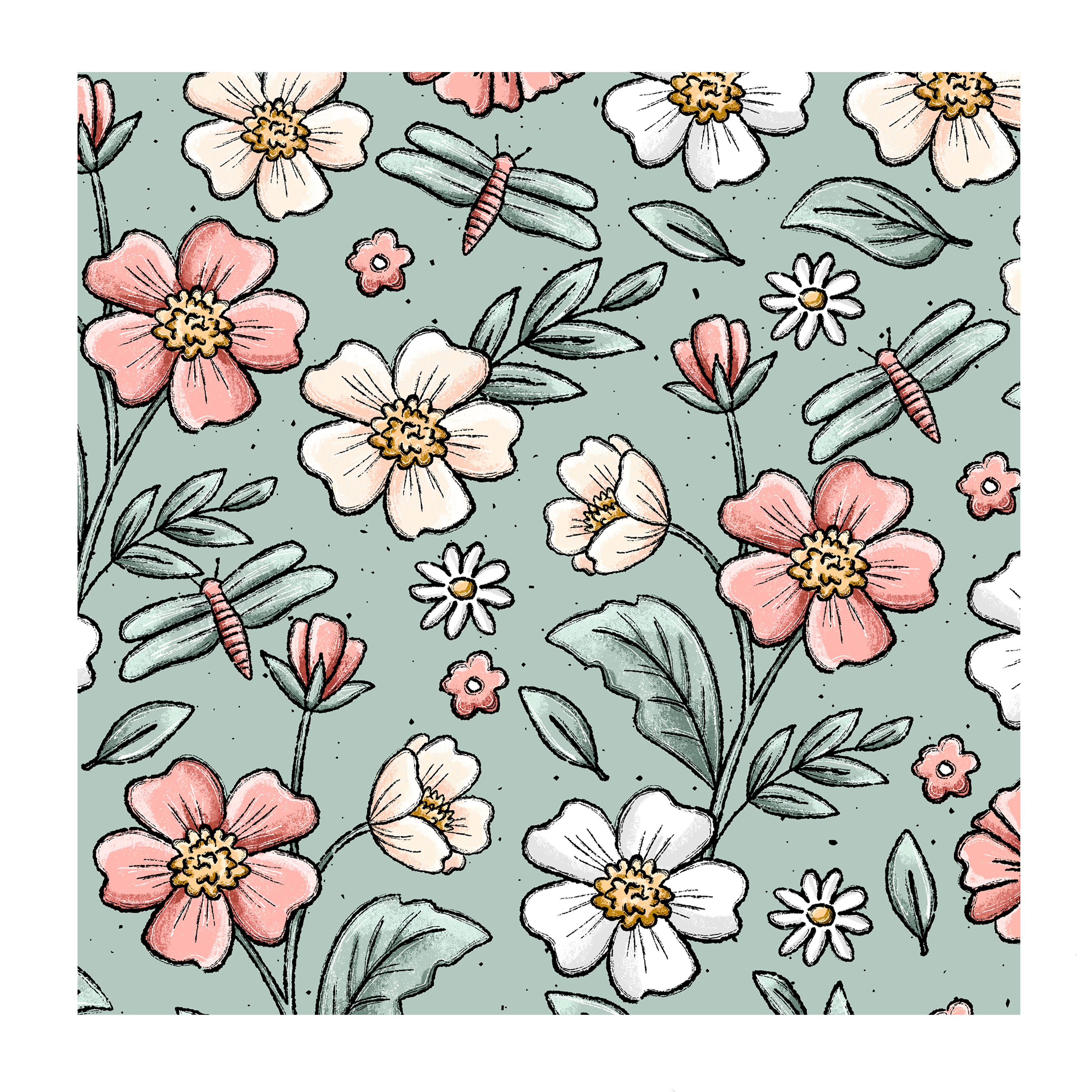 BlumenLove Nr 2 - STOFFDESIGN Digital