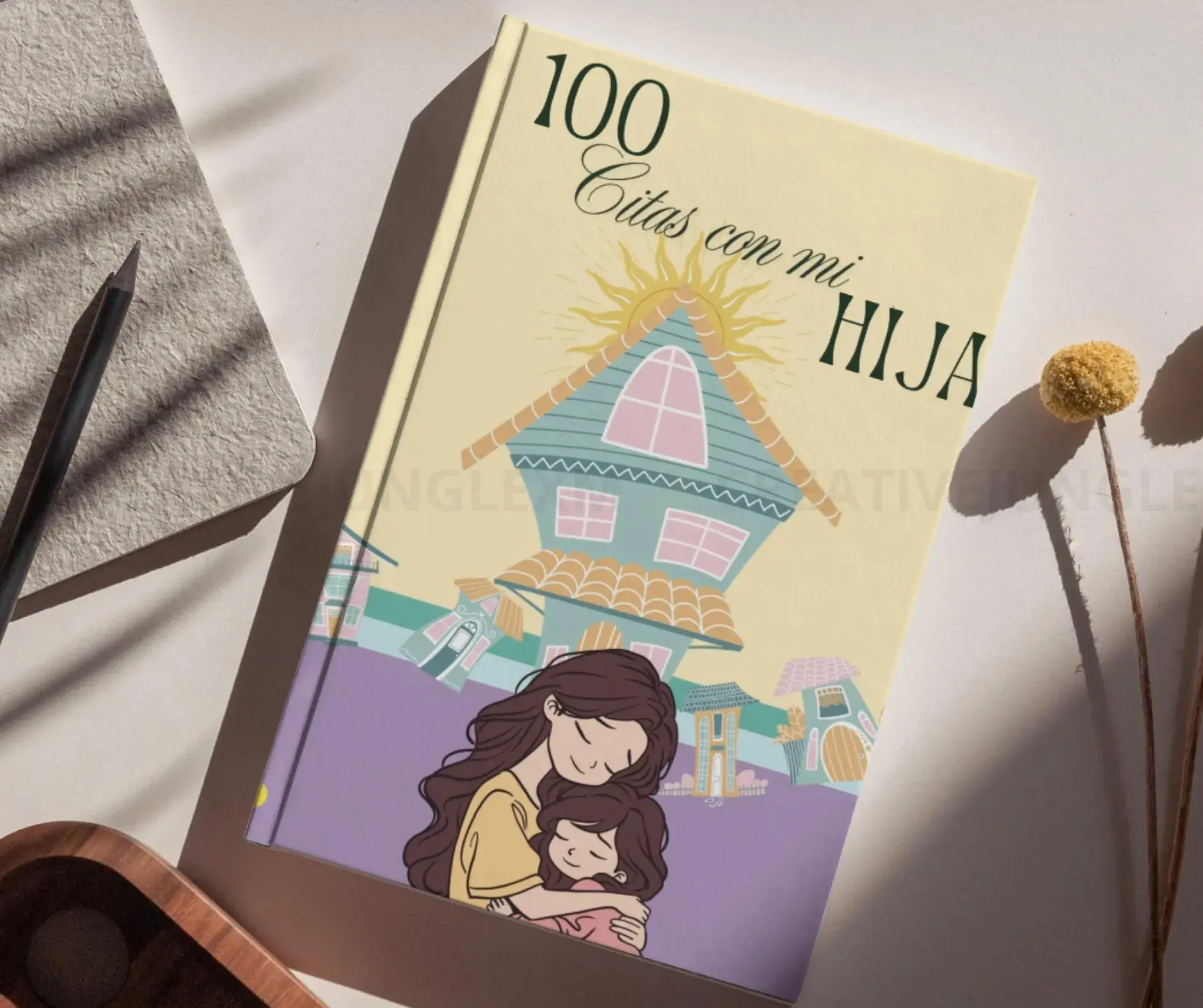 100 Citas con mi hija Imprimible | Libro de Retos y Actividades | Descarga Digit