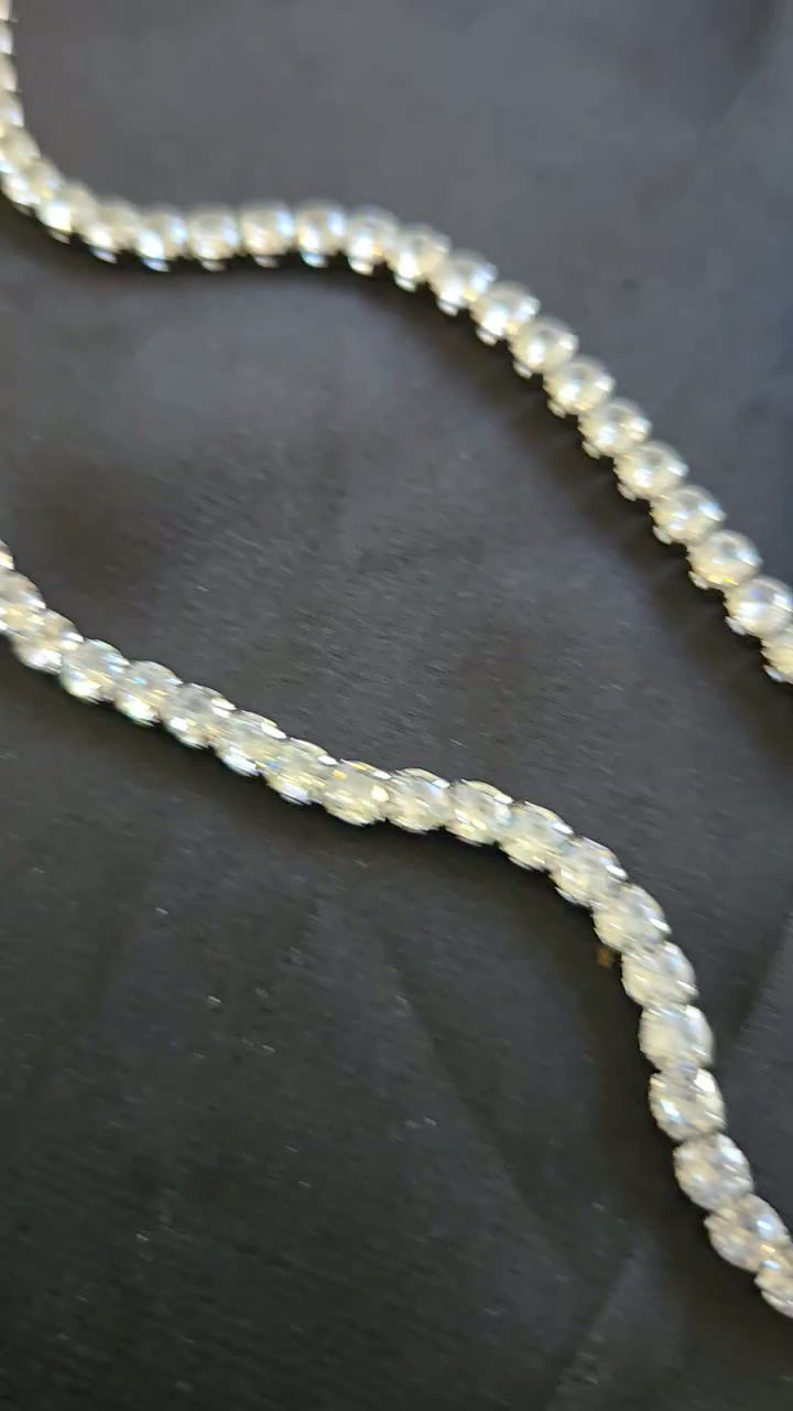 Miniatura: 16” Sterling Silver Tennis Necklace with Extension | Classic Everyday Shine