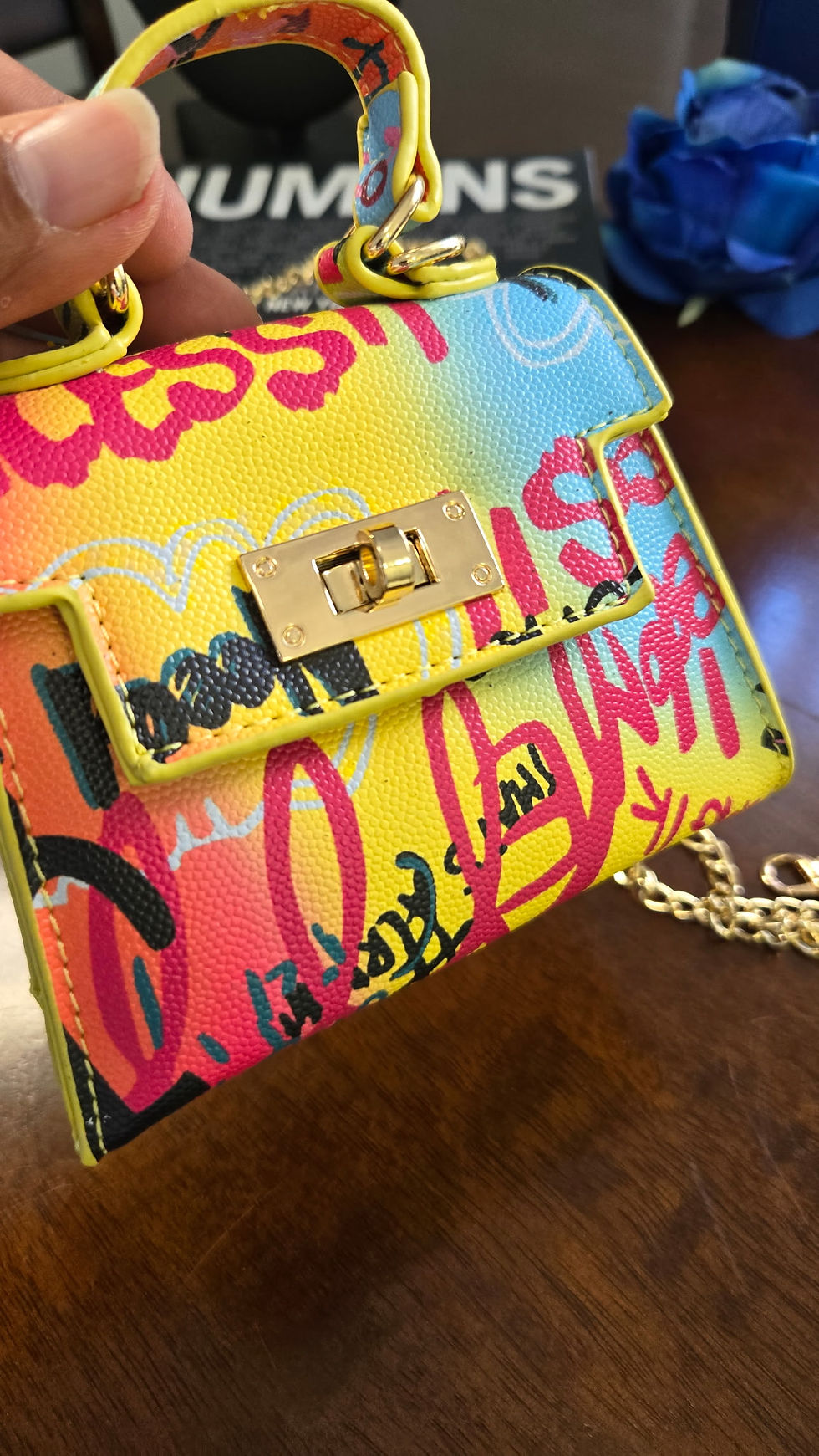 Miniatura: Mini Graffiti Hand Bag
