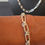 Thumbnail: Silver Link Necklace & Bracelet Set – Modern Chain Link Jewelry Set