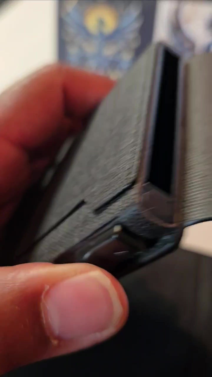Miniatura: Slim RFID-Blocking Carbon Fiber Men’s Wallet 
