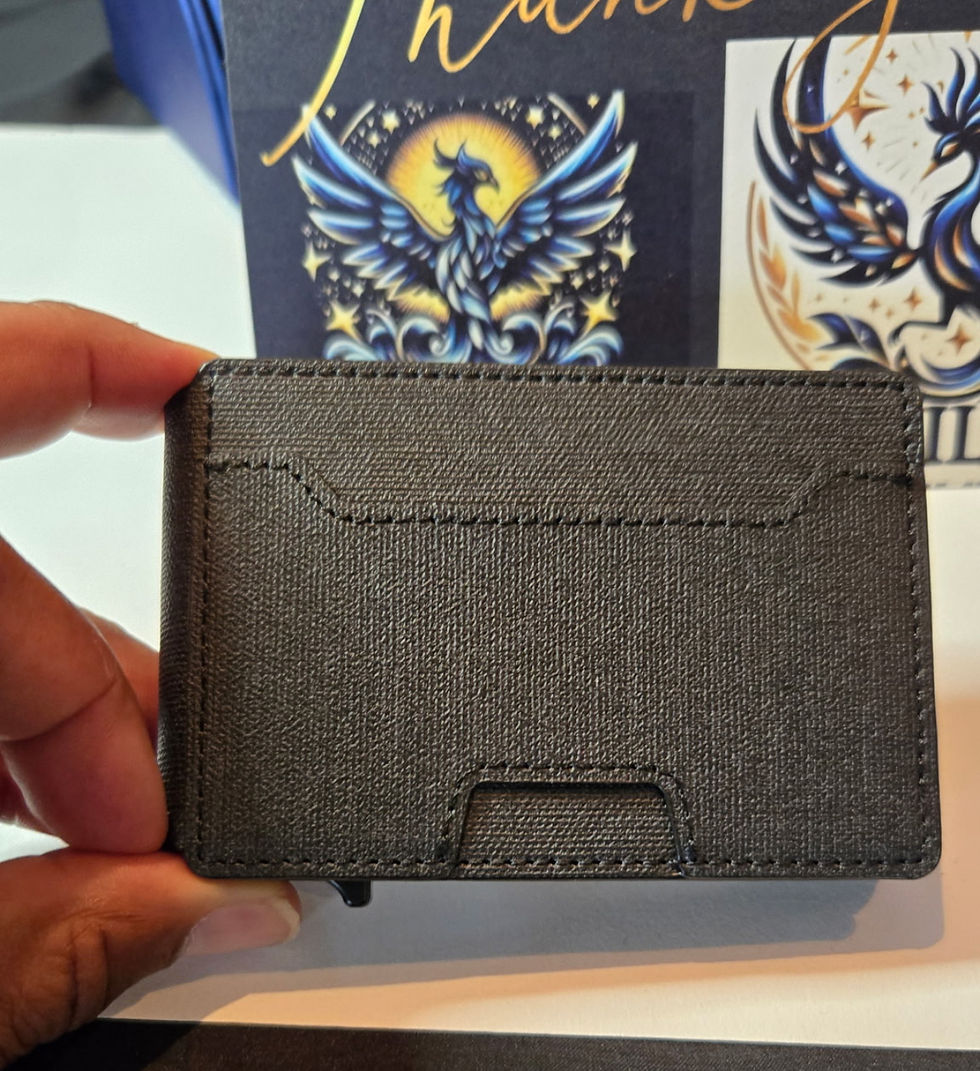 Miniatura: Slim RFID-Blocking Carbon Fiber Men’s Wallet 
