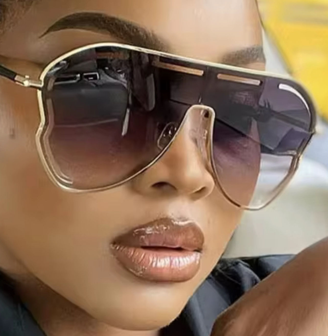 Big Frame Retro Sunglasses