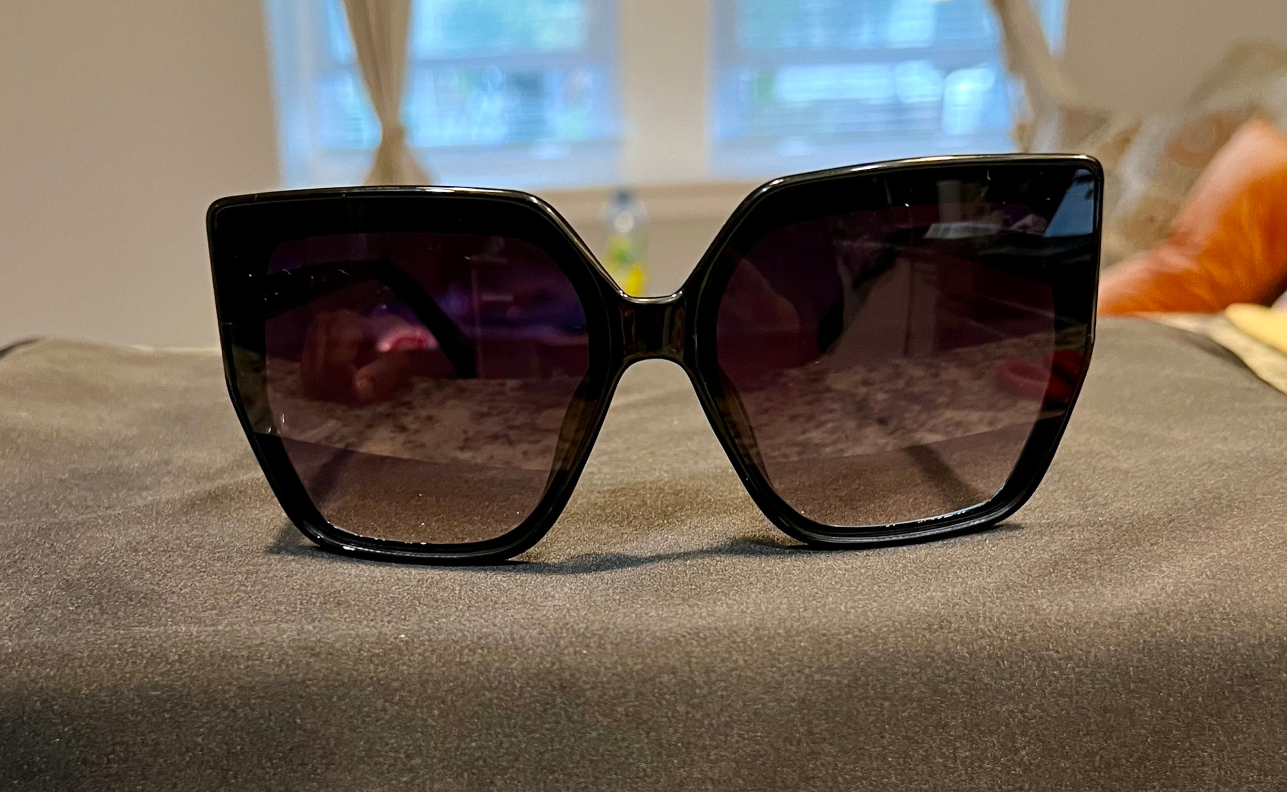 Black UV Protected Sunglasses