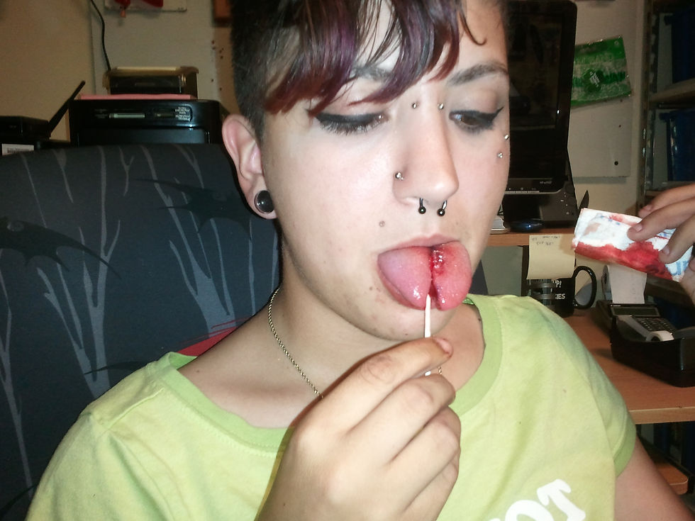 Tongue Split 2