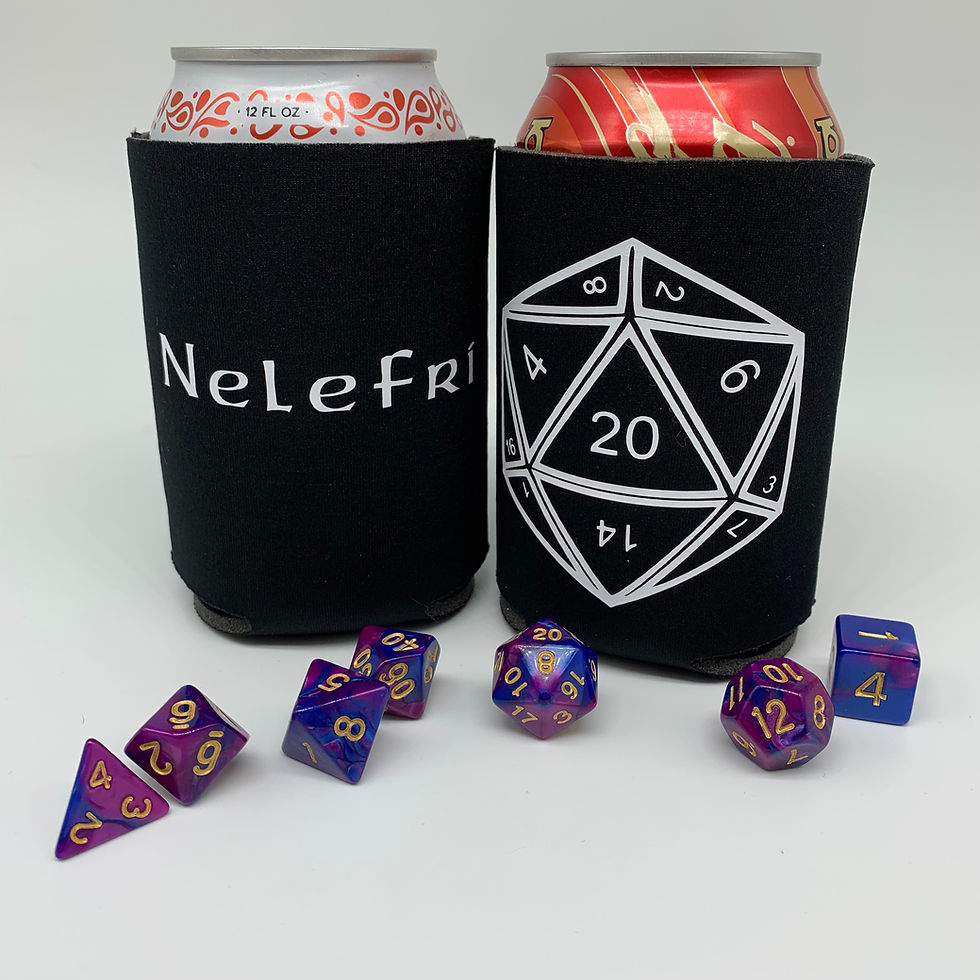 Dungeons and Dragons Koozie D&D Dnd Koozie