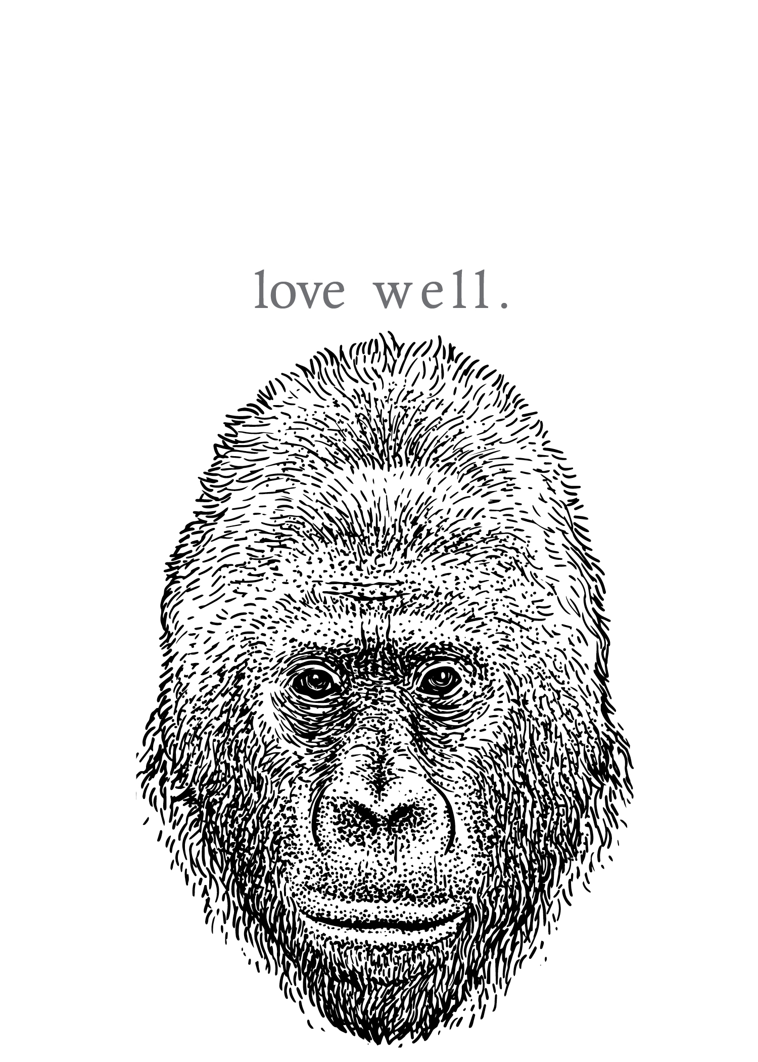 gorilla - love well
