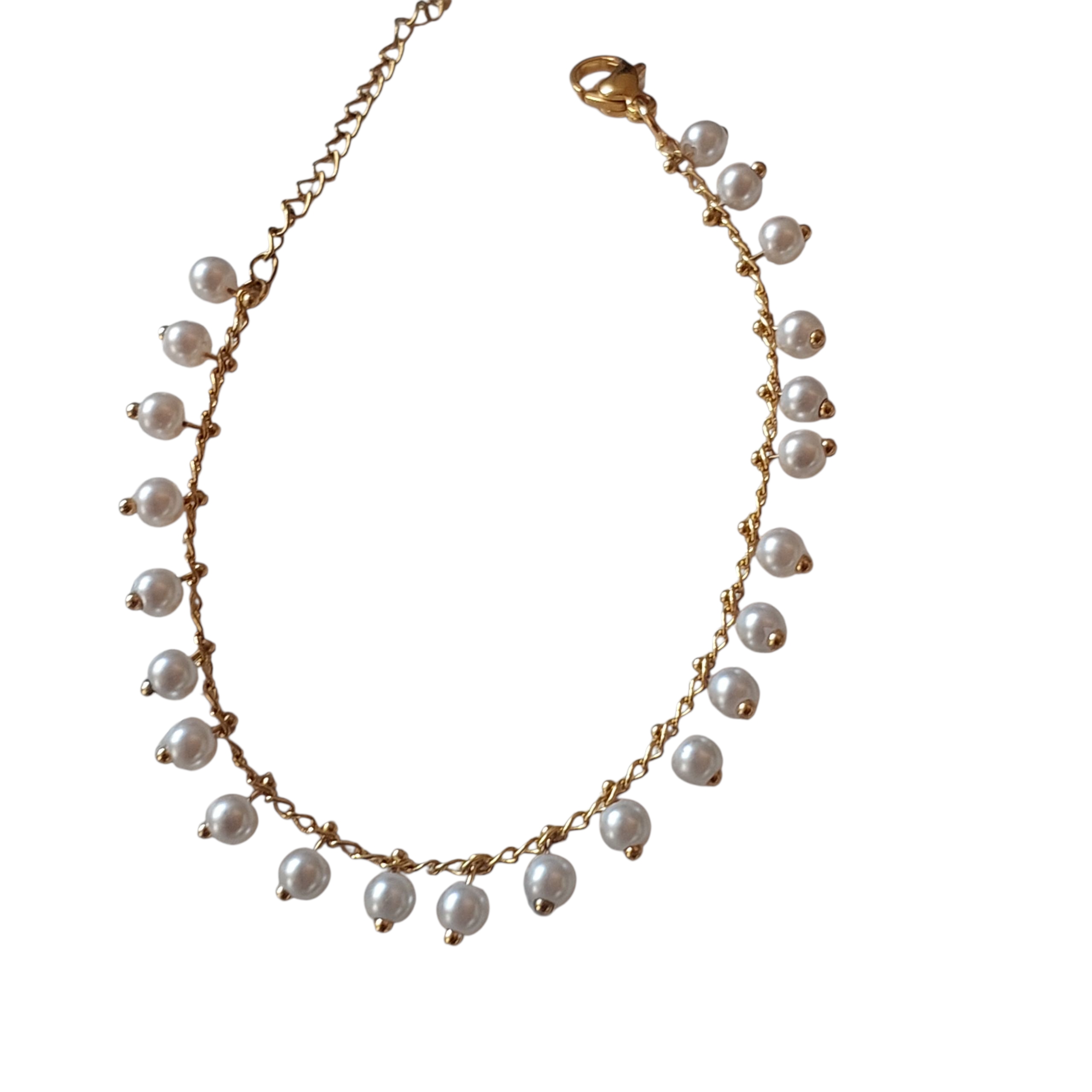 צמיד פנינים