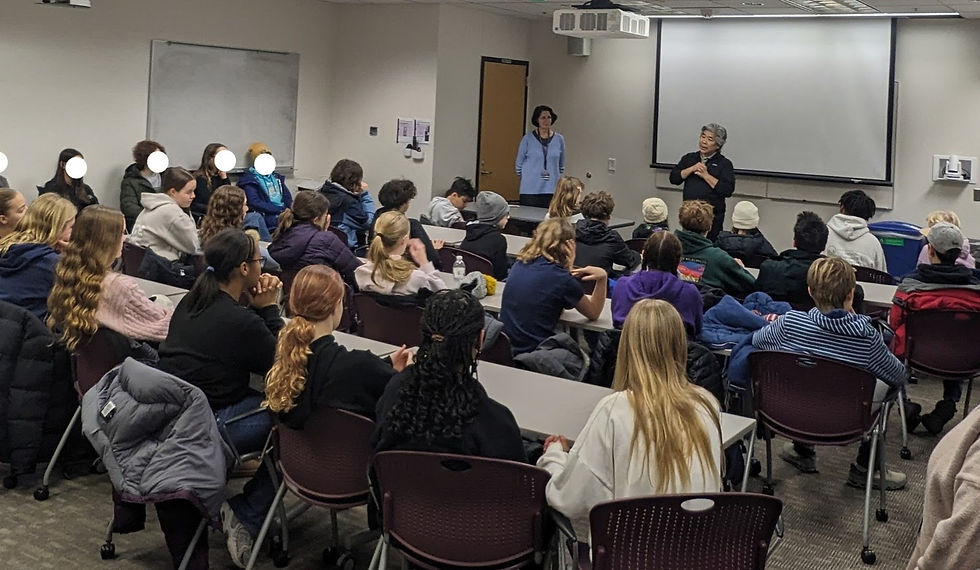 Prof. Morimoto introduces science