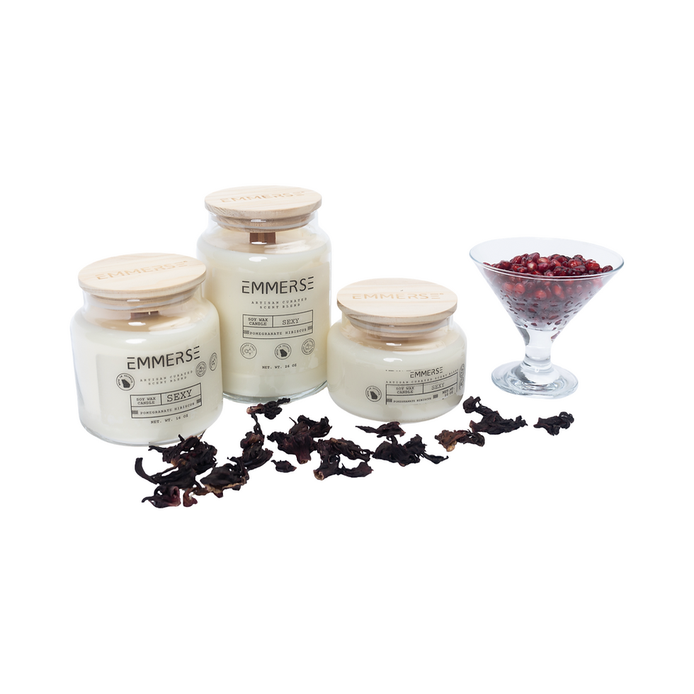 Thumbnail: Sexy Candle: Pomegranate Hibiscus