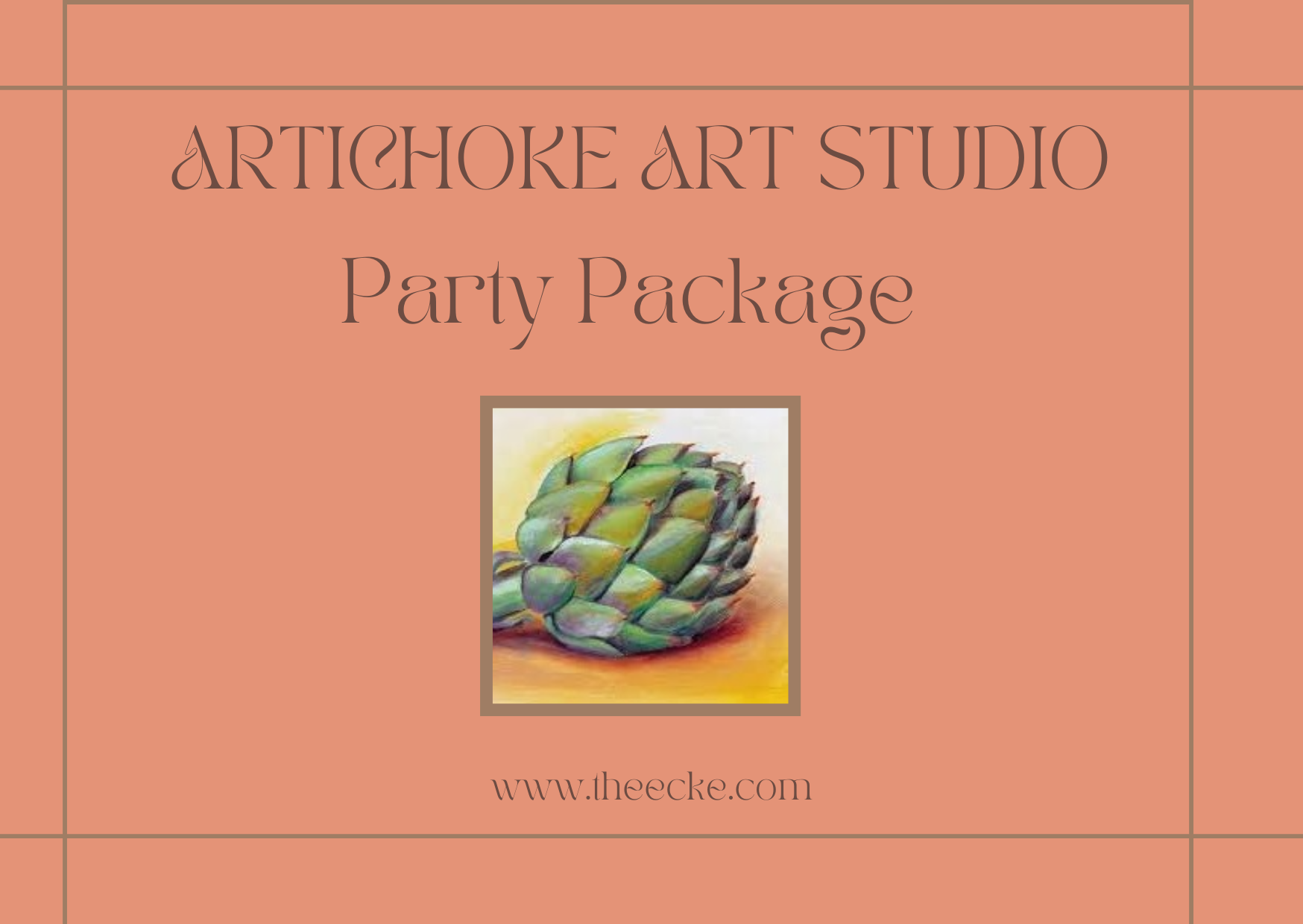 Birthday Party Package at Artichoke Art Studio Kentlands MD