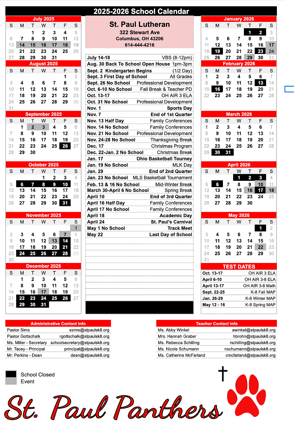 St Paul Academic Calendar Updated Jan 26 2026.png