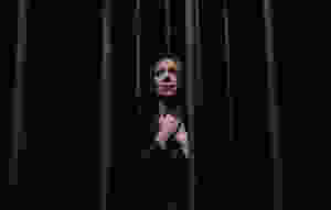 Anna Laurenzo as Alicia Simpson in the world premiere of 'Voir Dire'; Nine Photography