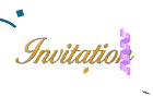 GIF vintage invitation