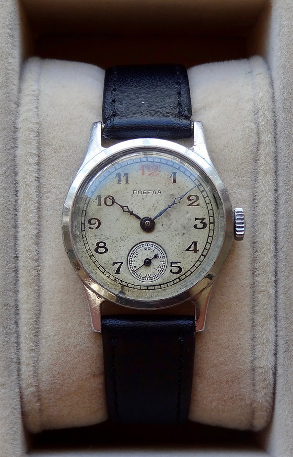 Pobeda Red 12 Red, Vintage, Watches