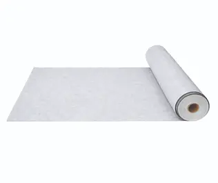 PVC membrane with fleece