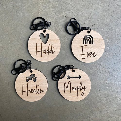 Round Bag Tags