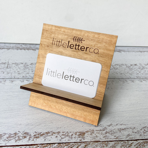 Standing Card Holder Little Letter Co