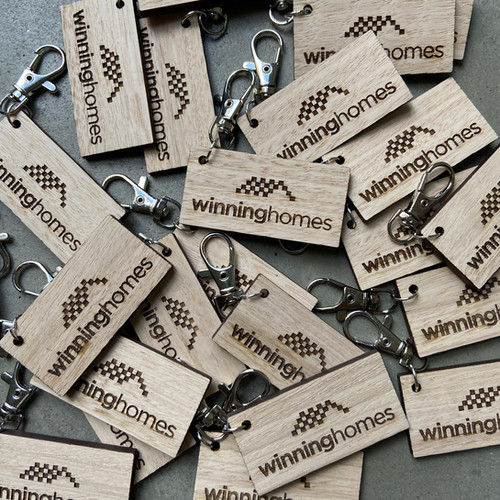 Business Key Ring Little Letter Co