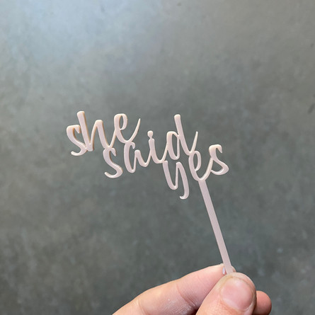 Predesigned Cupcake Topper
