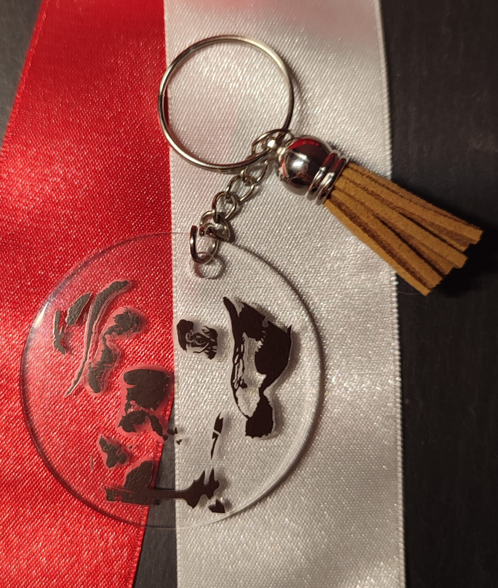 Schlüsselanhänger aus Acryl