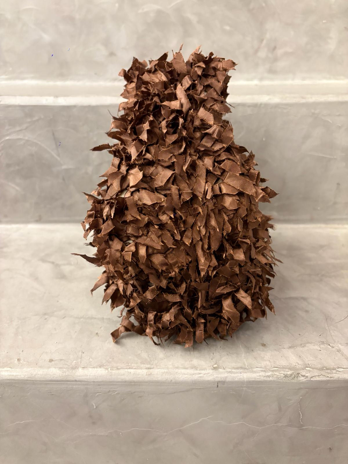 Fernanda textura marrón chocolate