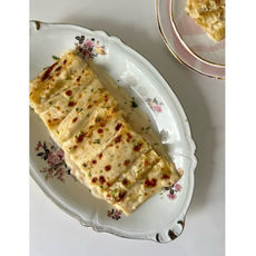 Canelones de rape y gambones