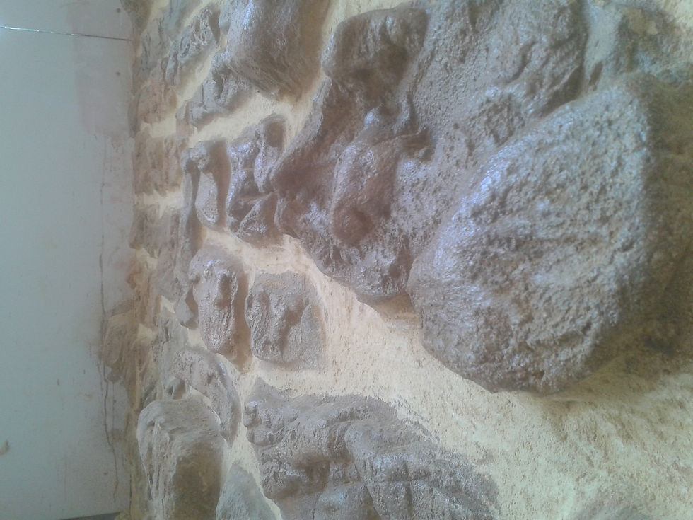 pierre brut déco béton