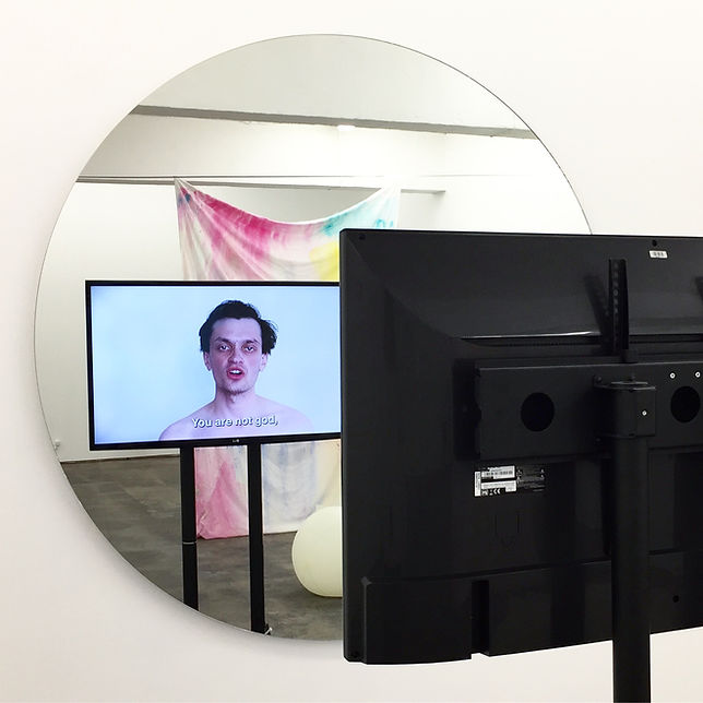 Human Conversation 2 - installation.JPG