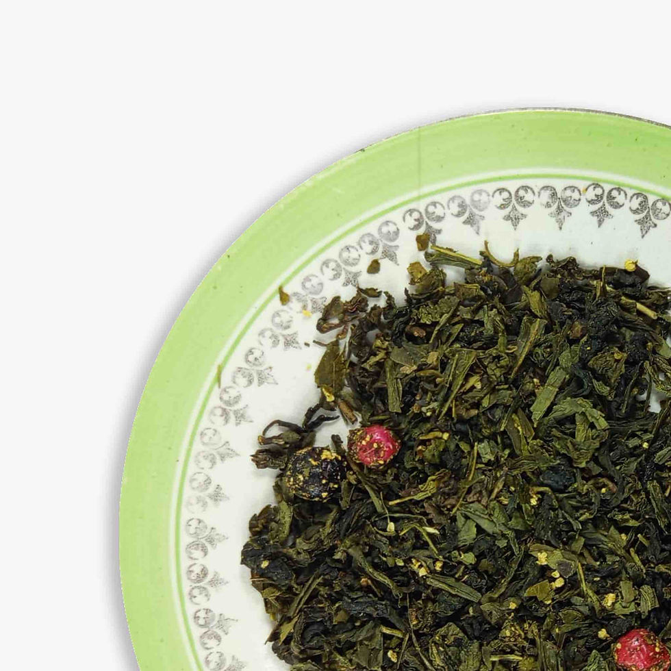 te mme oolong con sauco y grosellas
