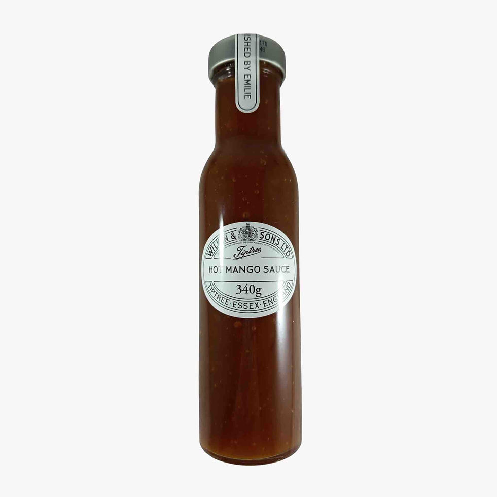 salsa picante de mango Tiptree hot mango sauce